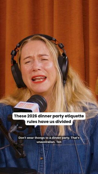 These 2026 dinner party etiquette rules have us divided | Mamamia Out Loud