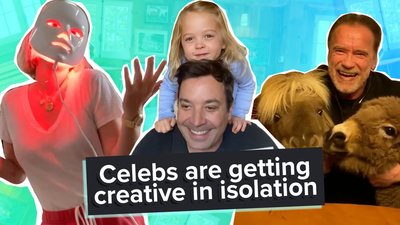 Celebrities Are Getting Creative In Isolation