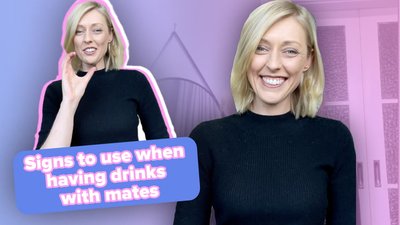 Signs To Use When  Having Drinks  With Mates