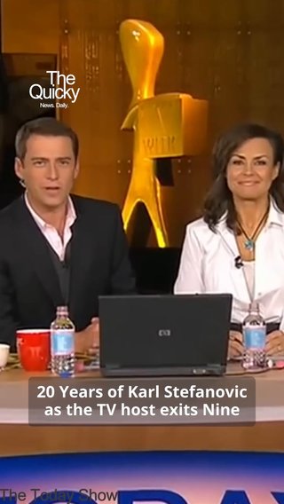 20 Years of Karl Stefanovic as the TV host exits nine | The Quicky