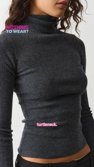 The glassons turtleneck Leigh keeps recommending | Nothing to Wear