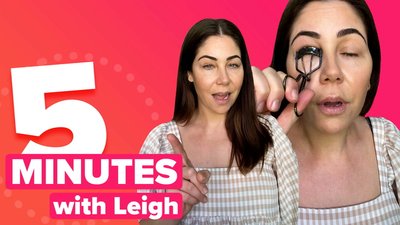 5 Minutes With Leigh | Applying mascara and postpartum hair loss