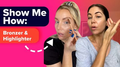 Show Me How | Applying bronzer and highlighter to the right spots