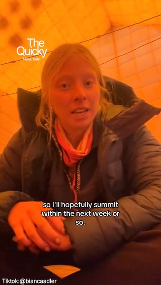 18-year-old Bianca Adler has become the youngest Australian to summit Mount Everest